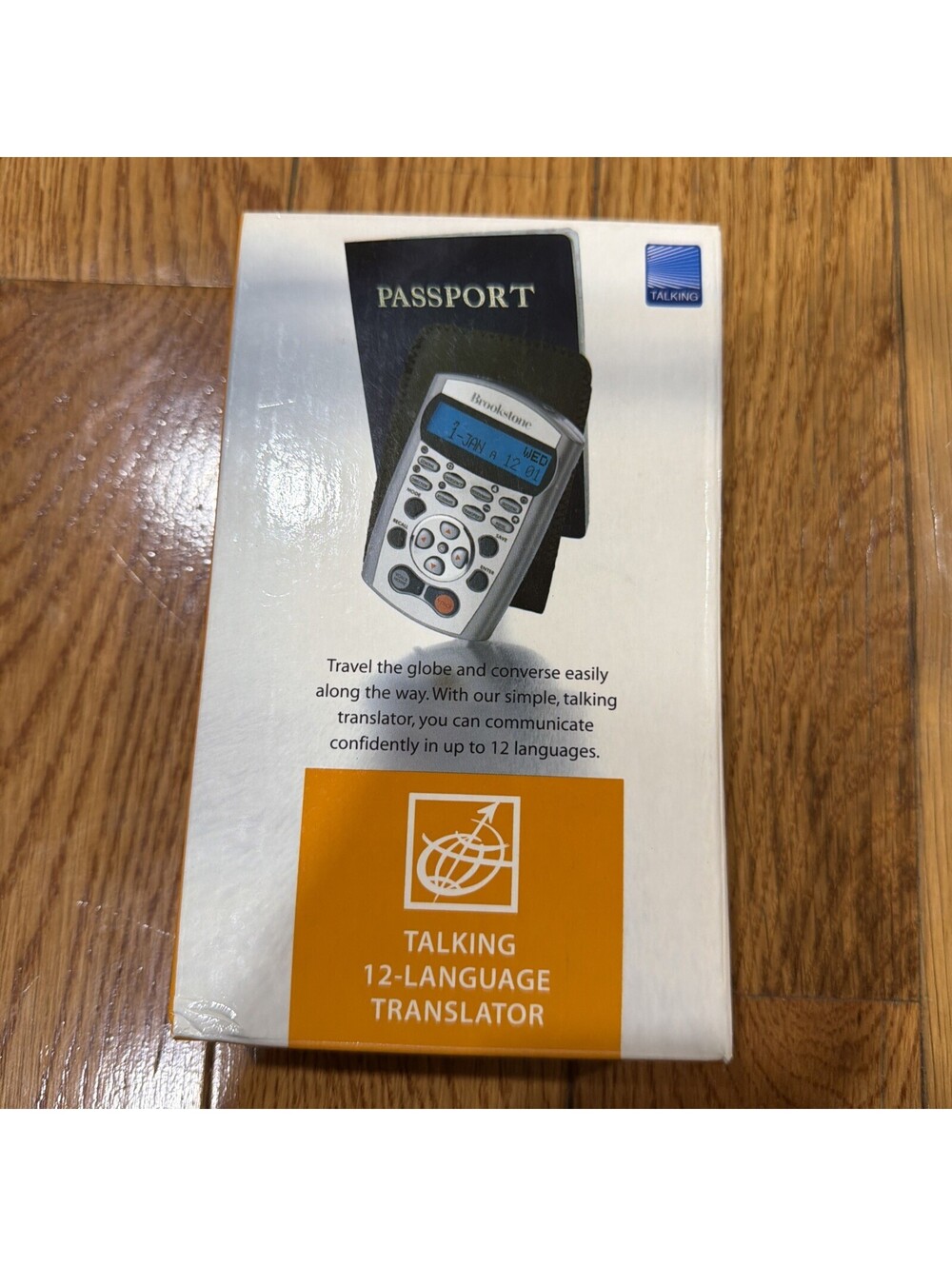 Brookstone Talking 12-Language Digital Translator - Complete Retail Box BS1